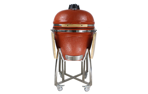 Auplex orange kamado grill