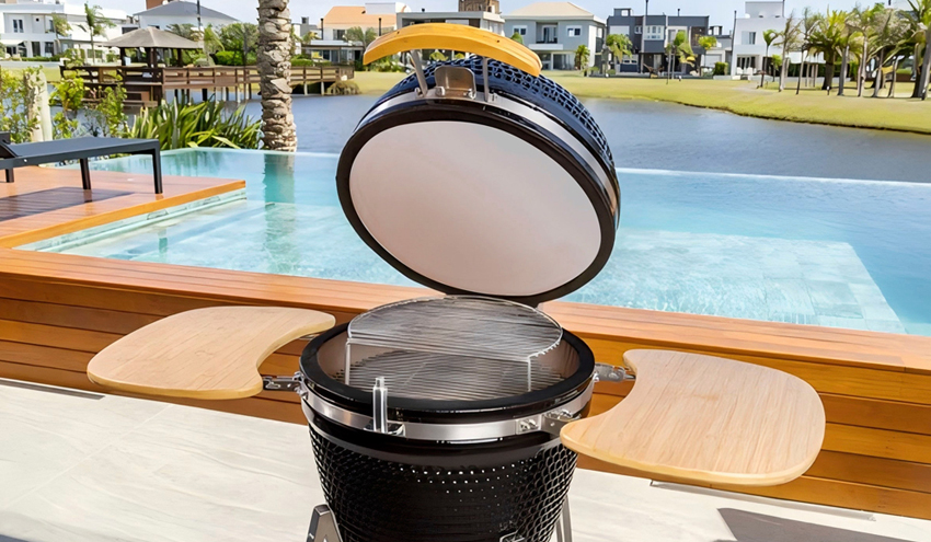 Auplex Outdoor Grills for Poolside Entertaining