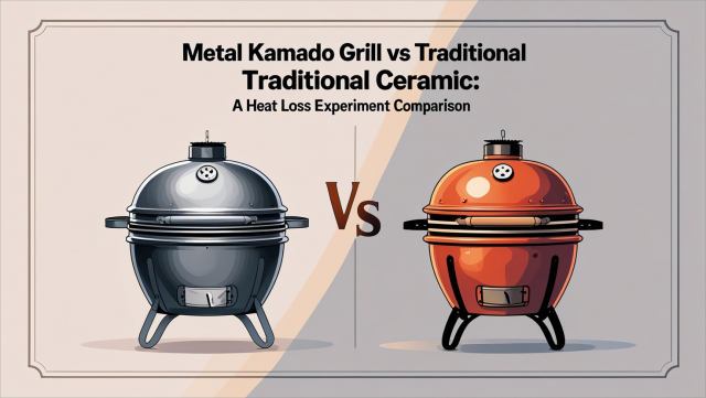 Metal Kamado Grill vs Traditional Ceramic: A Heat Loss Experiment Comparison