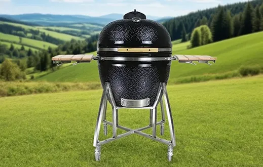 kamado mini 13 inch ceramic bbq