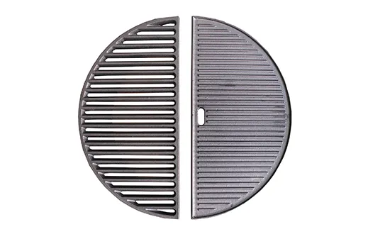 half moon cast iron griddle