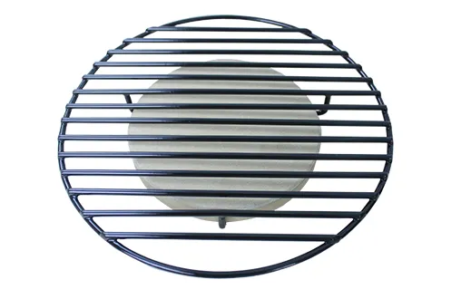 optional cooking grid with 3 legs