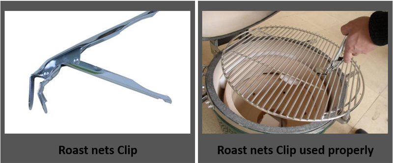 What Is The Correct Way To Use A Roast nets Clip?