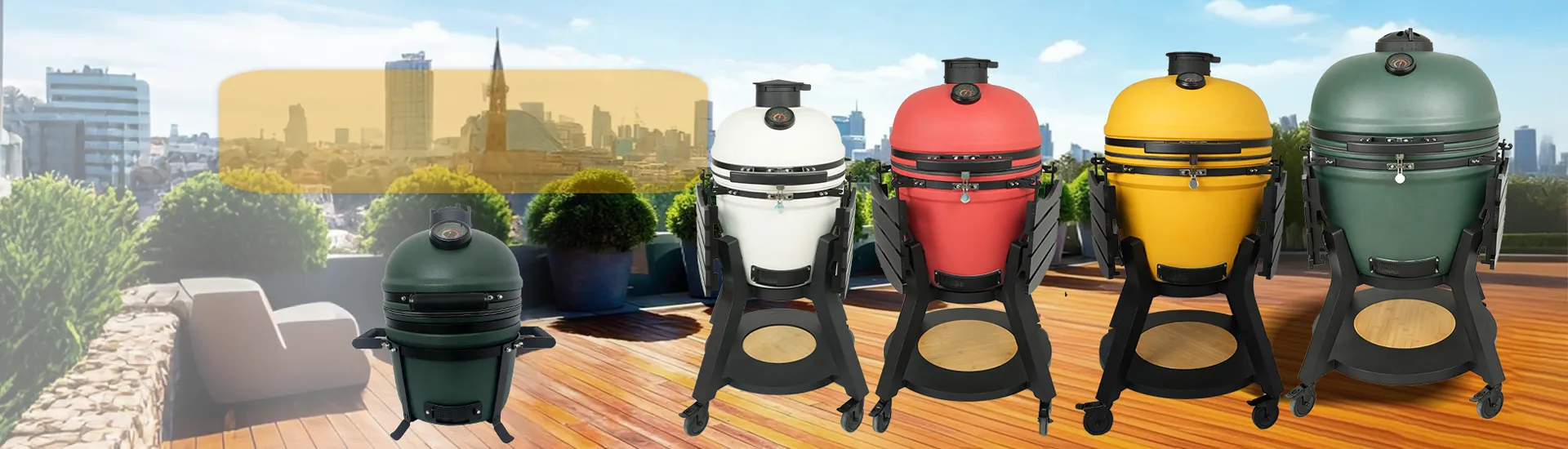 Smooth Kamado Grills