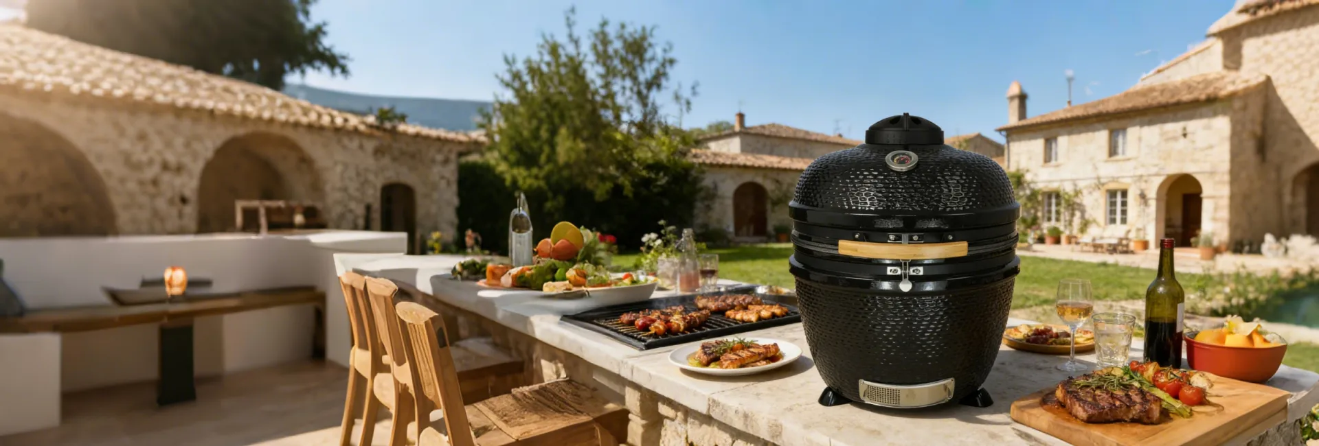 Rattan Kamado Grills